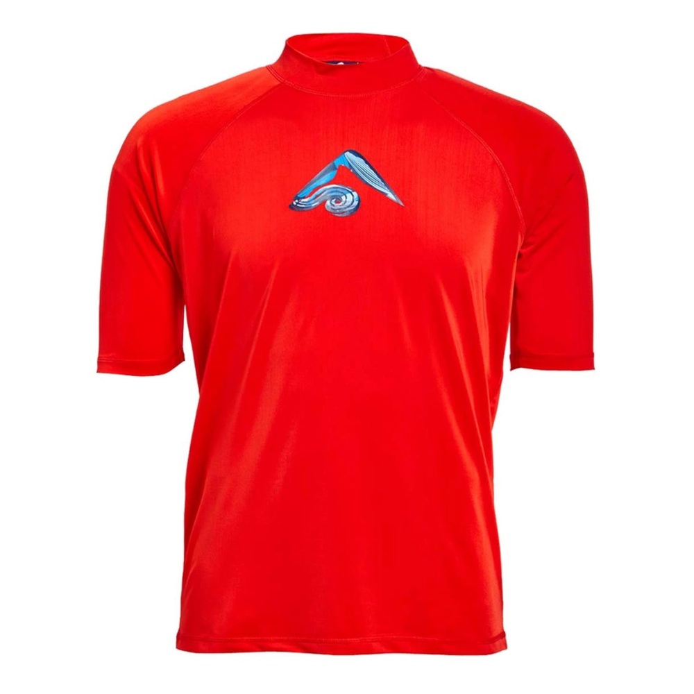 Kanu Surf Men's Abacos Rashguard UPF 50+ Sun Protection Swim Shirts Rash Guard